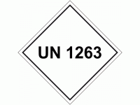 UN 1263 Package Labels - 250 labels p...