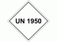 UN 1950 Package Labels - 250 labels p...