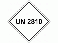 UN 2810 Package Labels - 250 labels p...