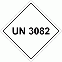 UN 3082 Package Labels - 250 labels per roll