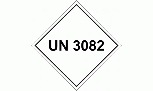UN 3082 Package Labels - 250 labels per roll