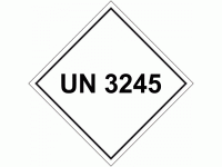 UN 3245 Package Labels - 250 labels p...