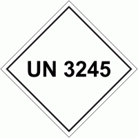 UN 3245 Package Labels - 250 labels per roll