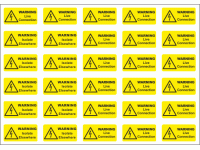 Warning Live connection labels