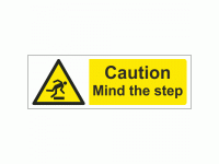 Mind the step sign