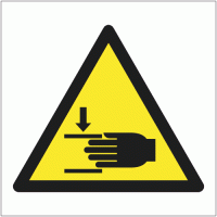 Crush Hand Symbol Sign