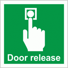 Door Release Sign