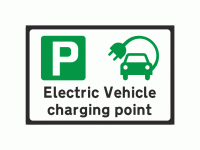 Electrical Vehicle Charging Point Sign