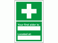 Your First Aider is located at