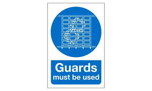 Guards must be used