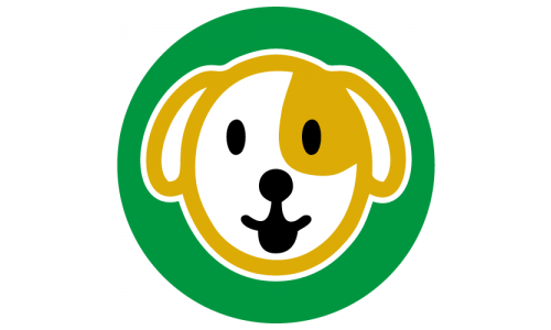 Dog school social distancing floor graphics sticker 